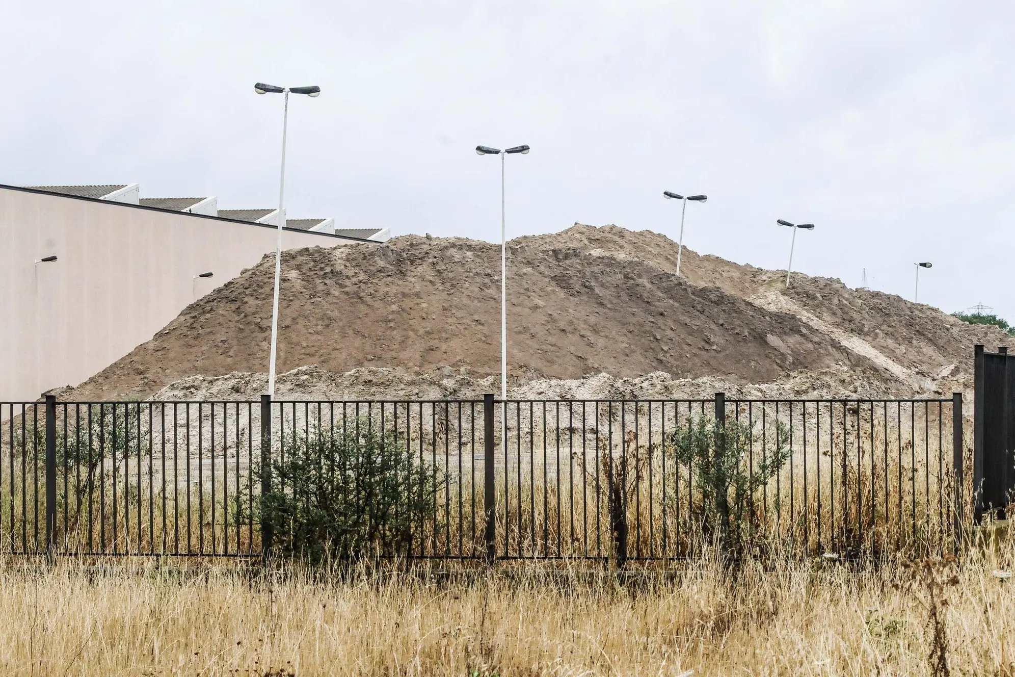 The heaps of industrial waste that have come under investigation (Angelo Cucca)