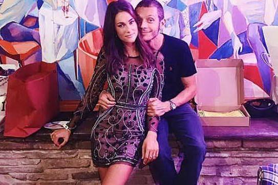Valentino Rossi e la fidanzata (foto Instagram)