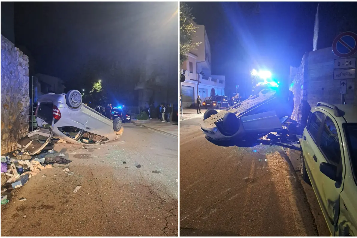 Il luogo dell&#39;incidente (foto Andrea Serreli)