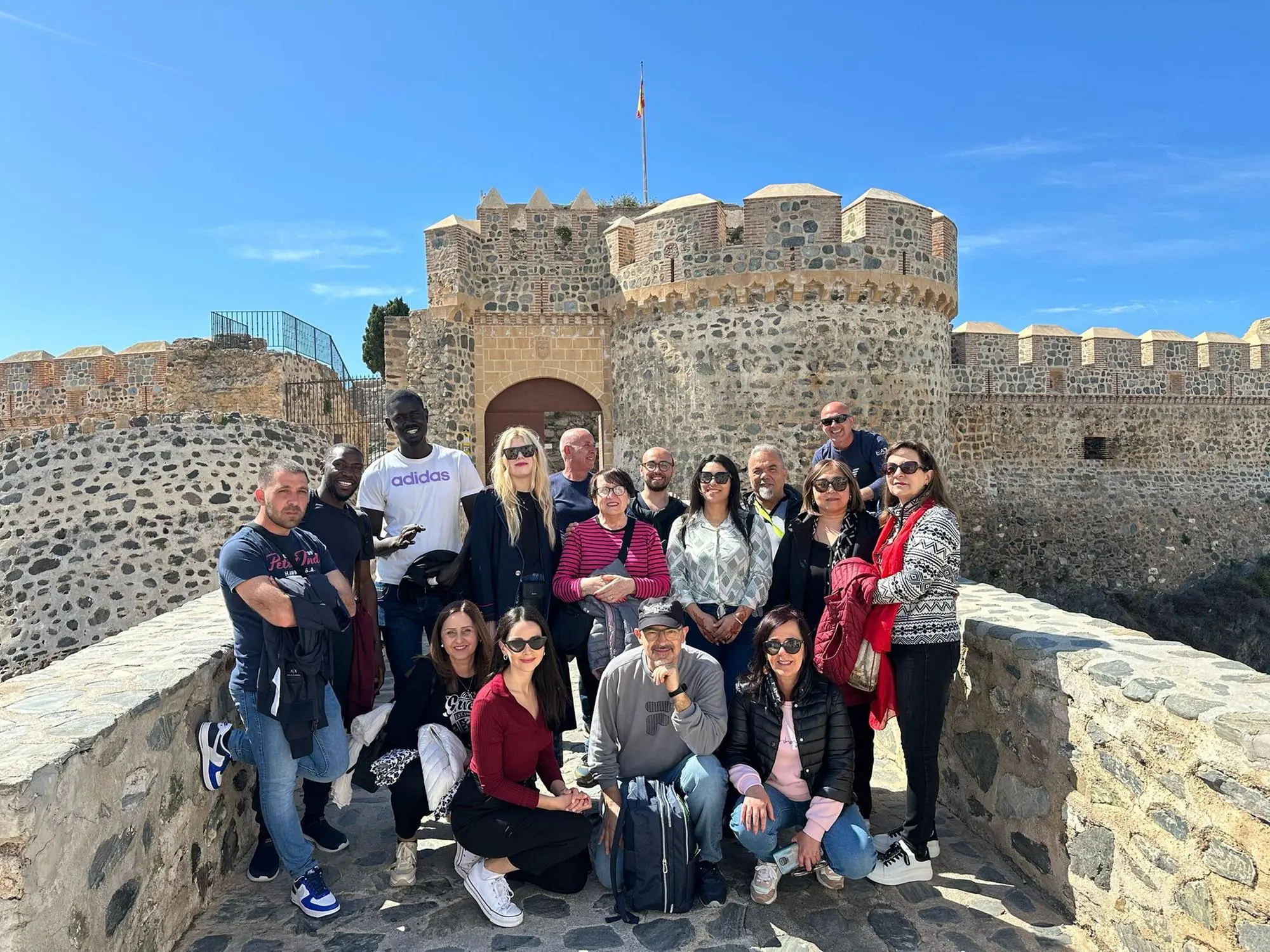 Il viaggio studio Erasmus organizzato dalla scuola Cpia in Spagna (foto concessa)