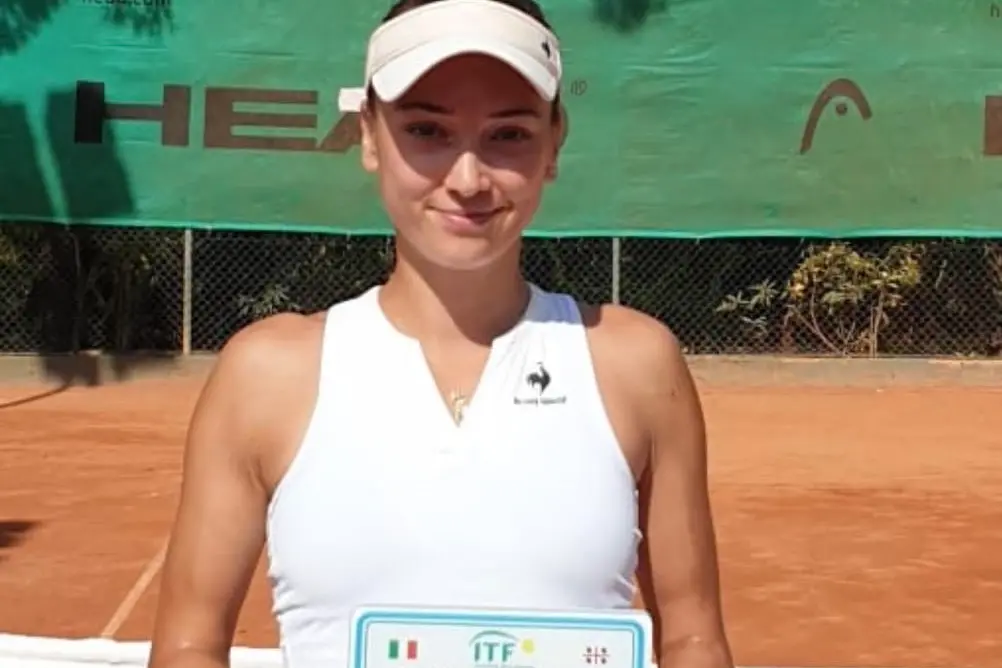 Sara Cakarevic, vincitrice del terzo Itf Forte Village (foto concessa)