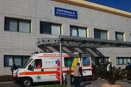 Il pronto soccorso dell'ospedale Giovanni Paolo II, Olbia