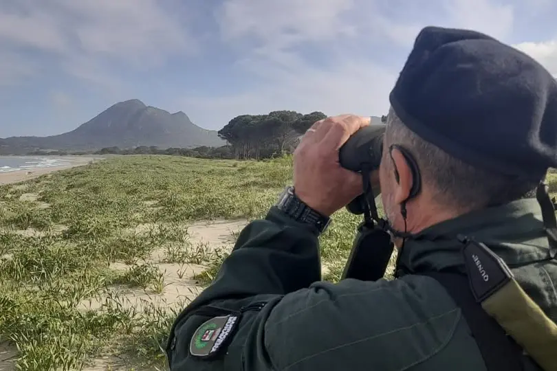Un'operazione della Compagnia barracellare (foto del Comune)