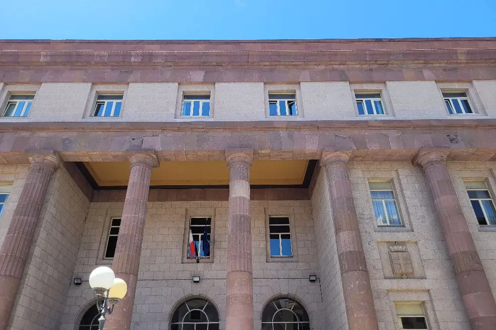 Il Tribunale di Sassari (foto Floris)
