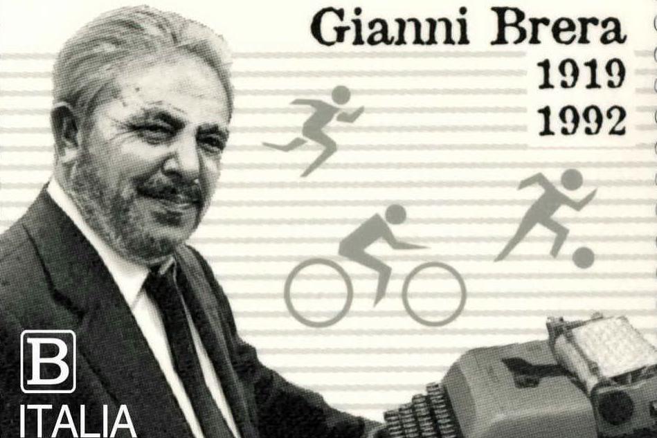 Un francobollo a cento anni dalla nascita di Gianni Brera