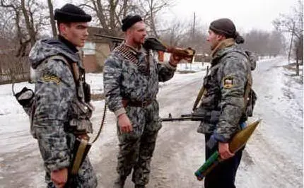 Soldati in Cecenia