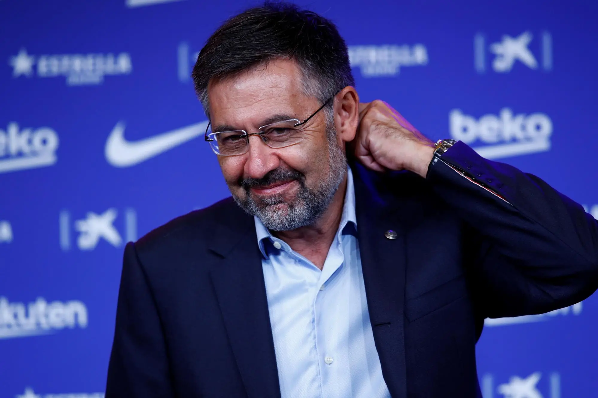 Josep Maria Bartomeu , ex presidente del Barcellona (Archivio)