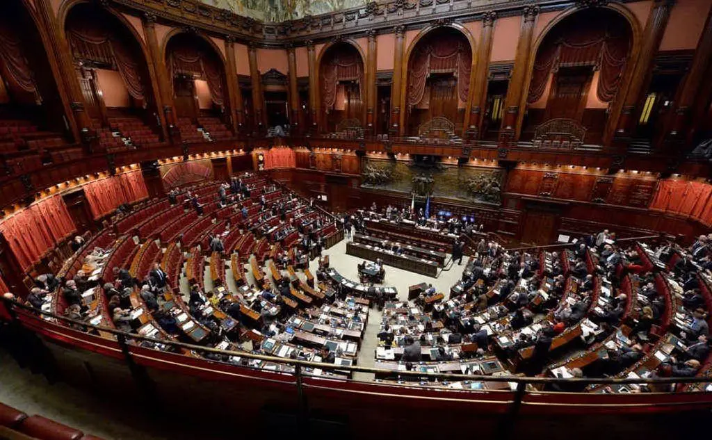 L'aula della Camera italiana