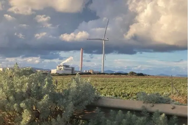 Centrale a carbone di Fiume Santo (foto Pala)