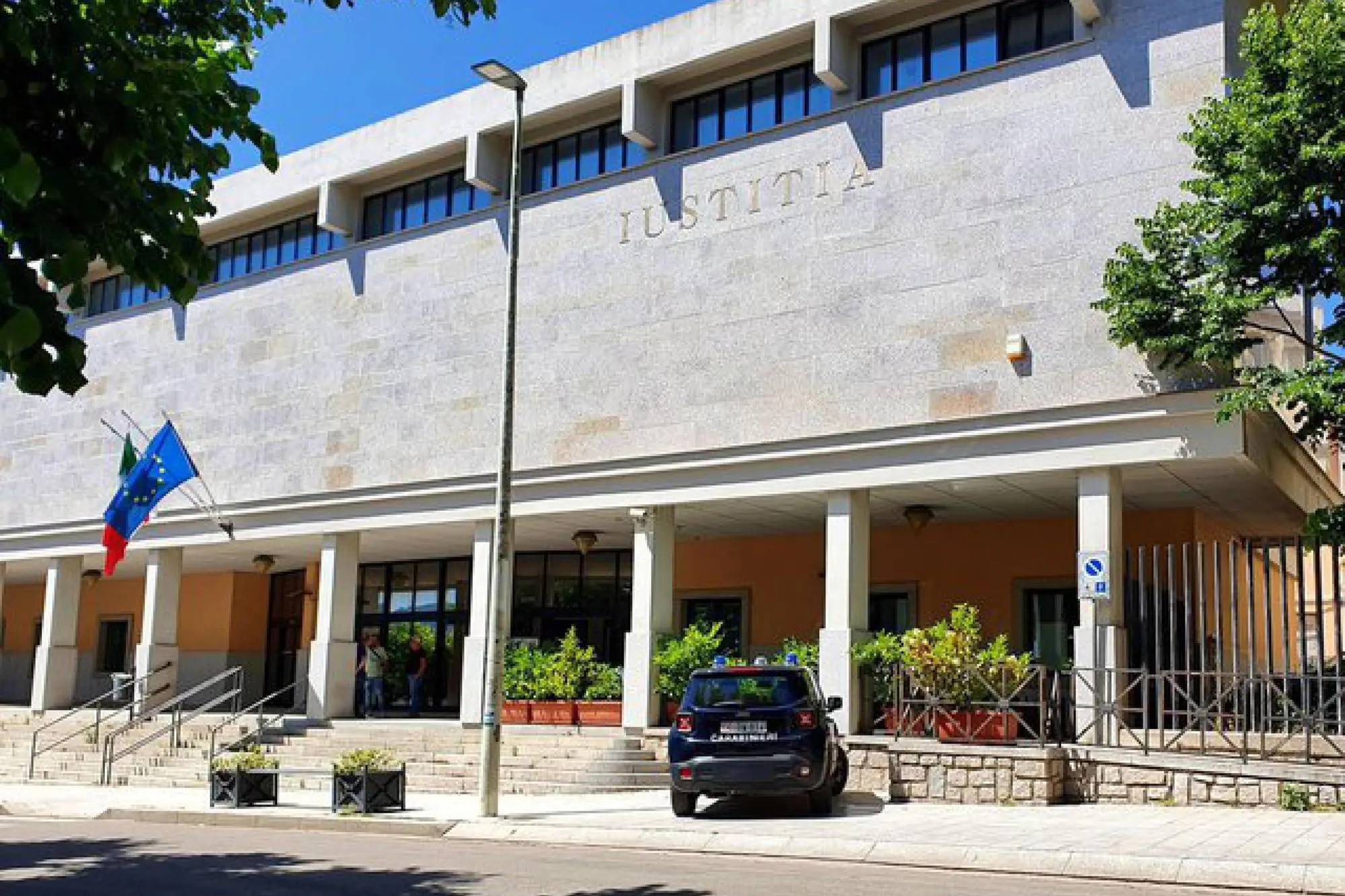 Il tribunale di Tempio Pausania (Archivio L'Unione Sarda)