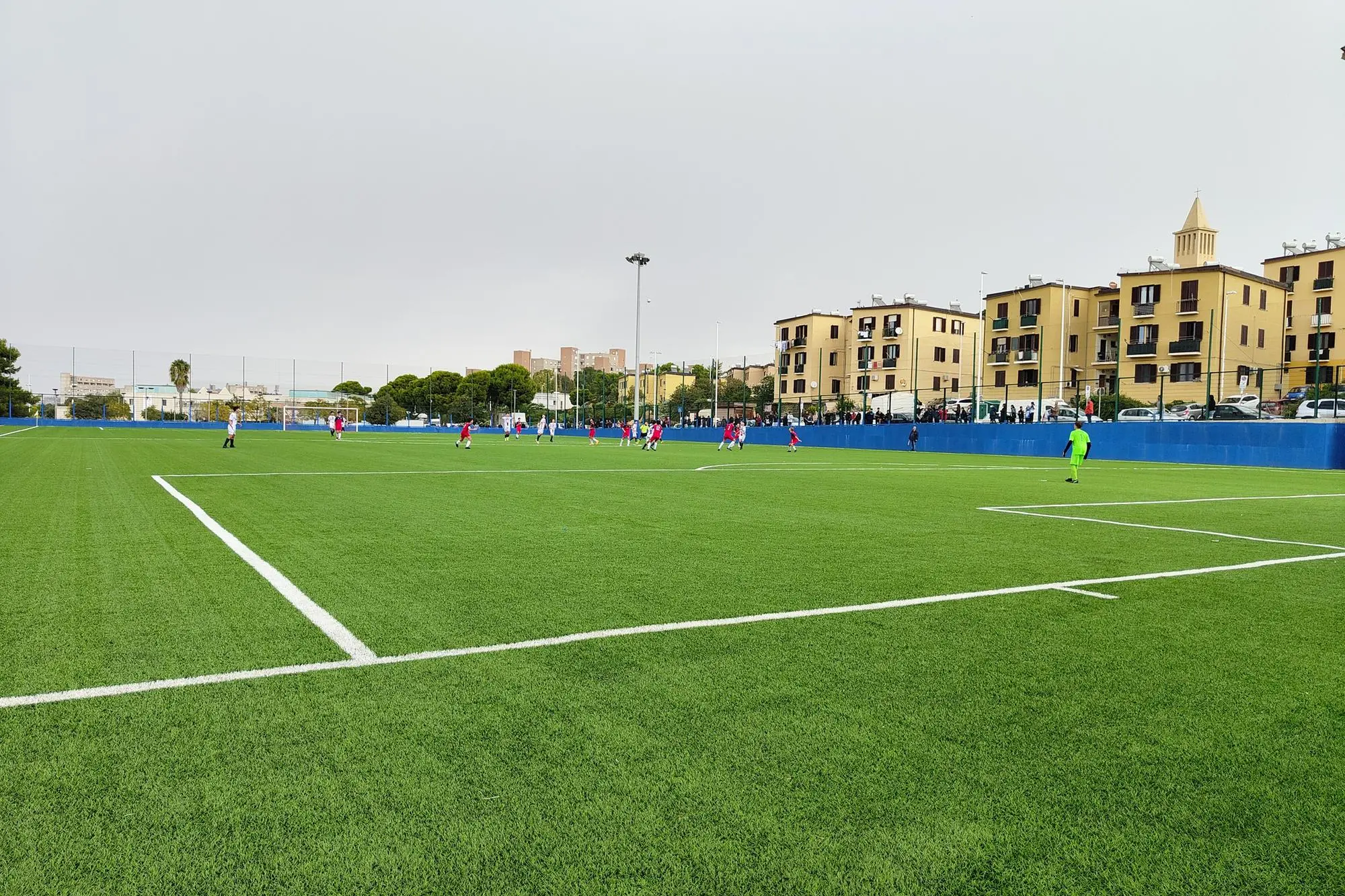 Il campo sportivo di Sant'Elia (Foto E. Concas)