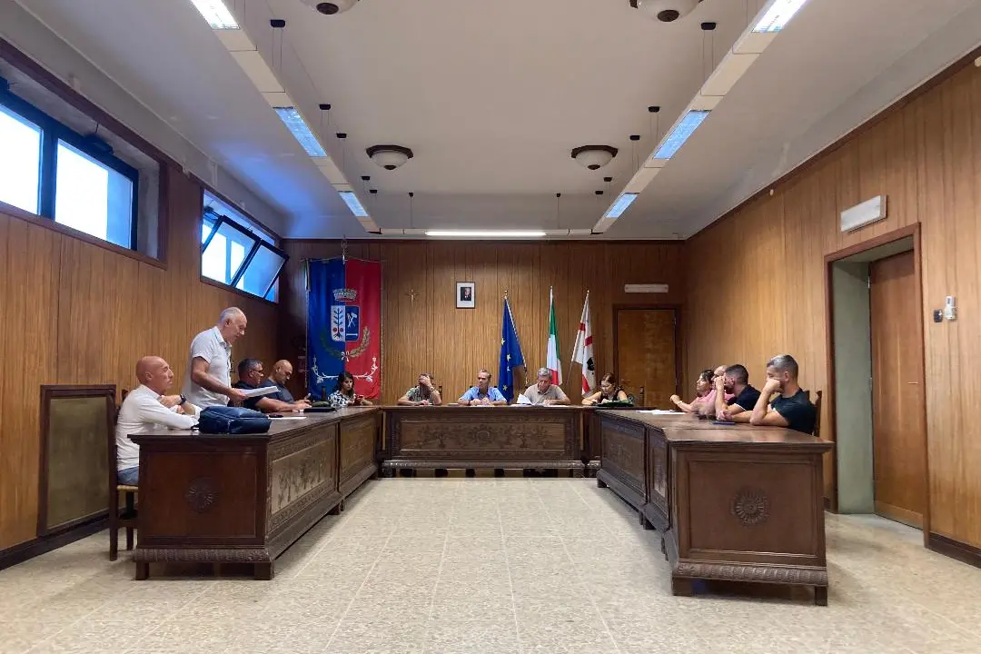 Consiglio comunale, Ghilarza (foto Orbana)