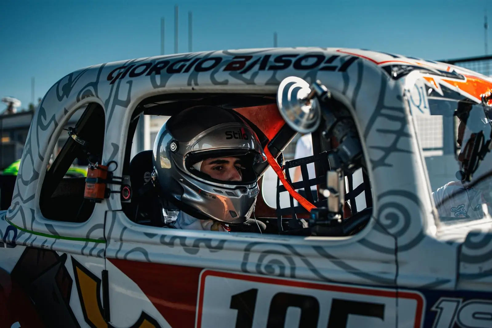 Giorgio Basoli su Legend Car (foto concessa)