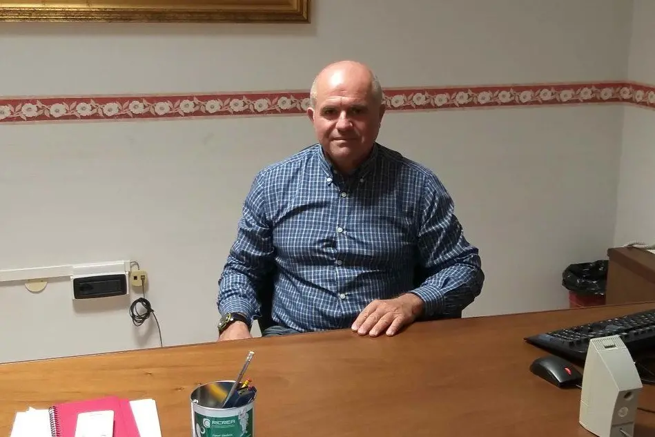 Il sindaco decaduto Antonello Cocco (foto L'Unione Sarda - Farris)