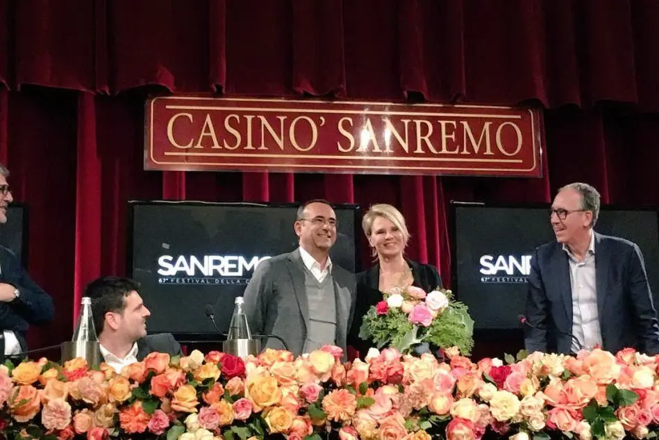 Carlo Conti e Maria De Filippi