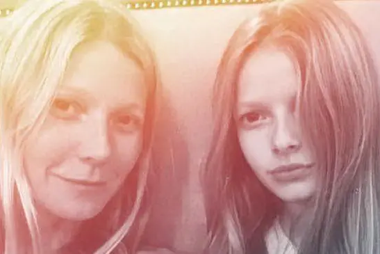 Gwyneth Paltrow e la figlia Apple (Instagram)
