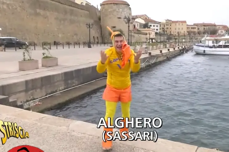 Capitan Ventosa ad Alghero (fermo immagine)