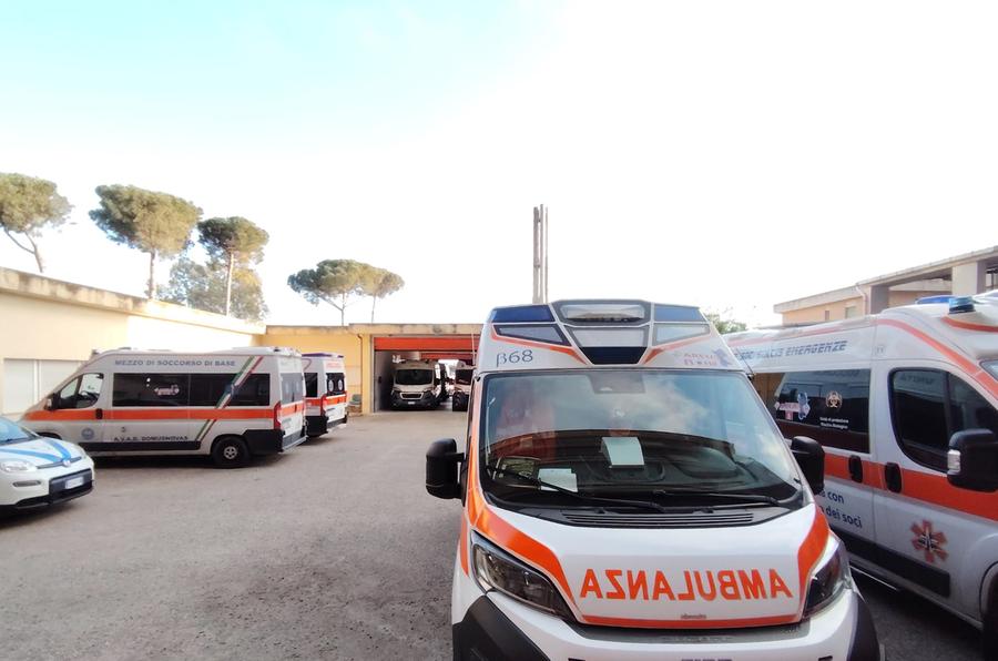 Sirai, disagi e ambulanze in fila