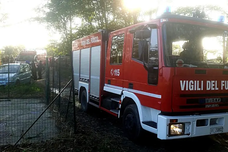 (foto vigili del fuoco)