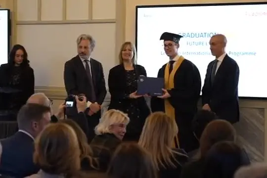 A Villa Blanc il Graduation Day del Leonardo Future Loading