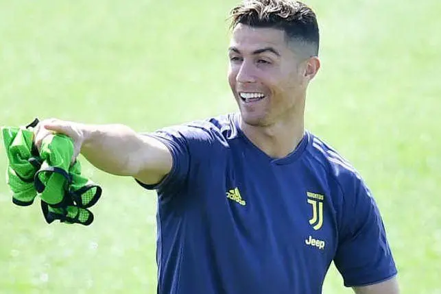 Cristiano Ronaldo della Juventus (Ansa)