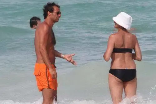 Allegri in vacanza a Miami con la figlia