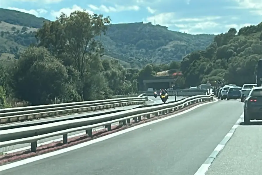 Le auto in fila