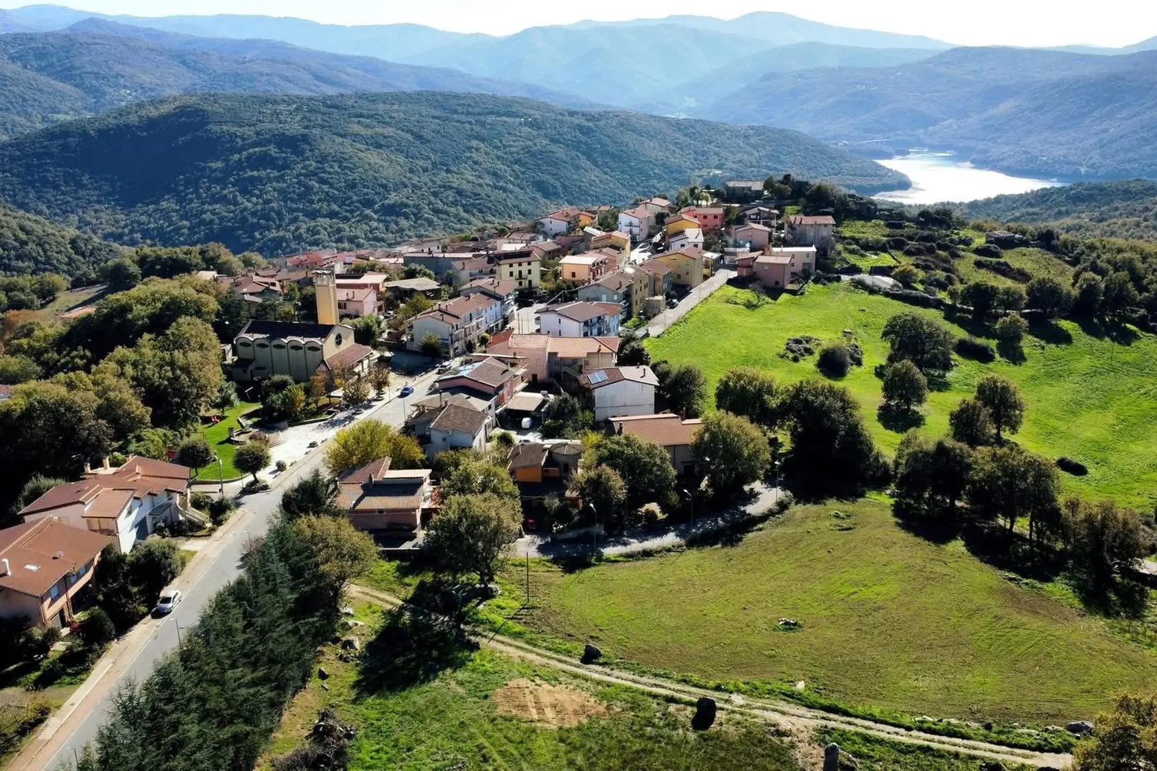 Una veduta di Lodine