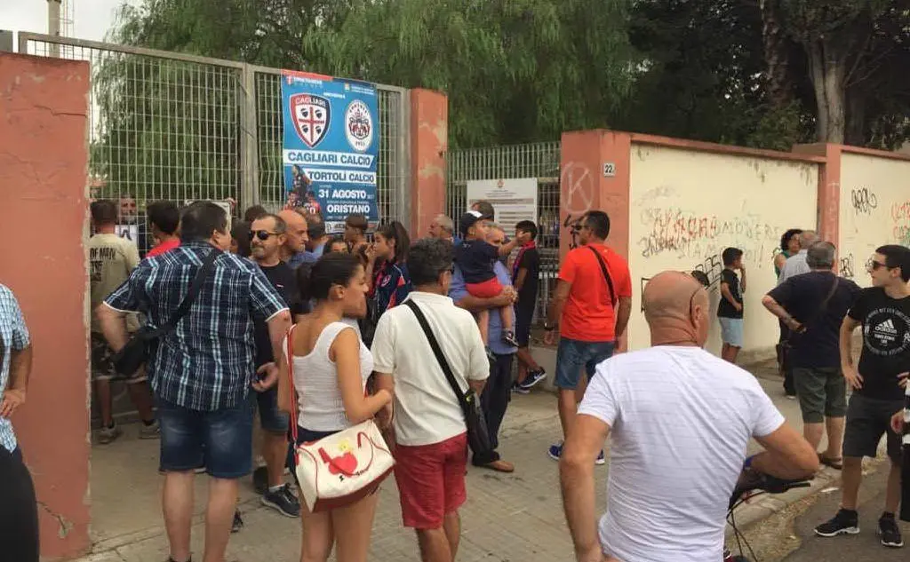 Il pubblico non ha avuto accesso alla struttura