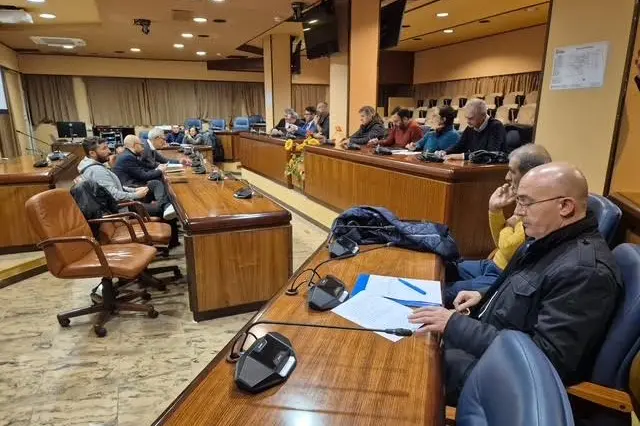 I sindaci in assemblea (foto Sara Pinna)