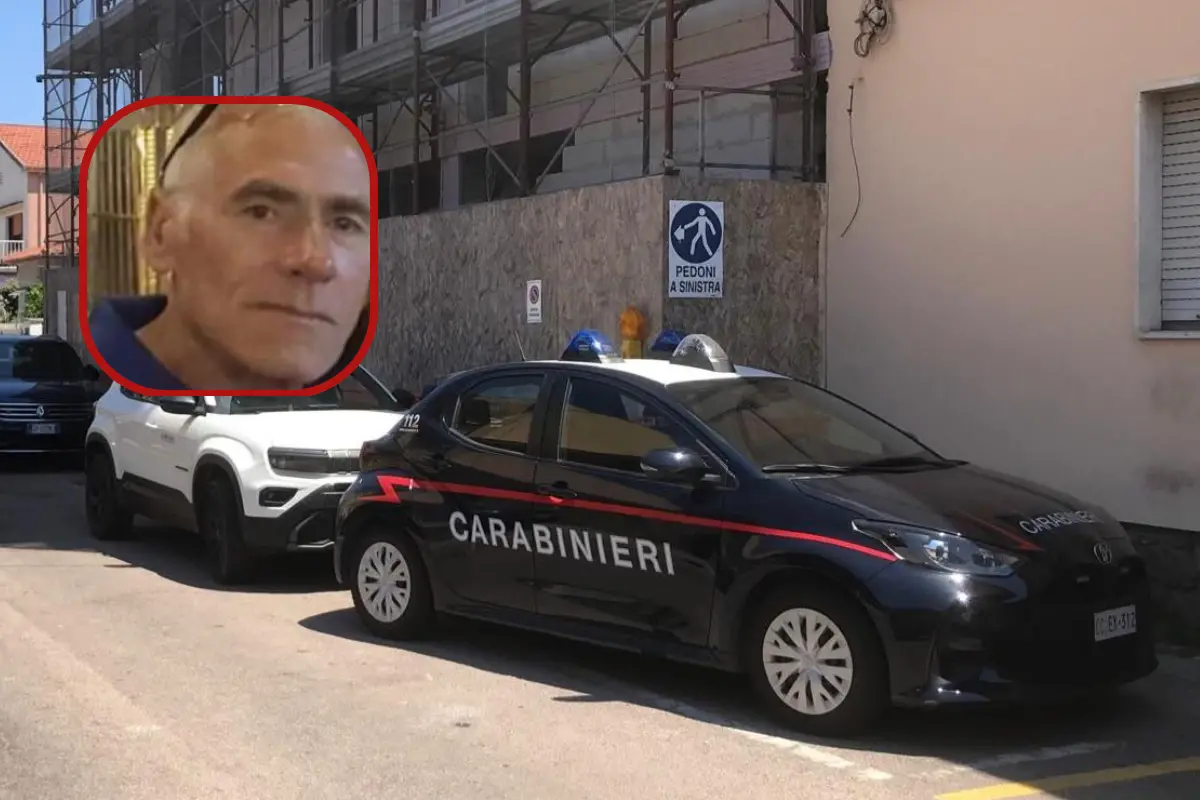 Renato Mariotti (nel riquadro) morto dopo essere caduto dal decimo piano