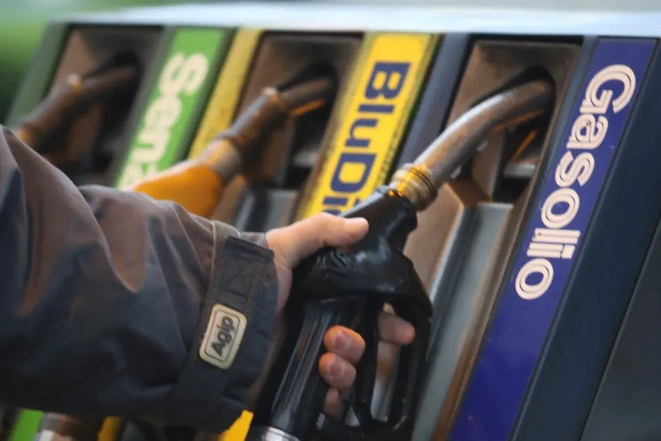 Un distributore di carburante