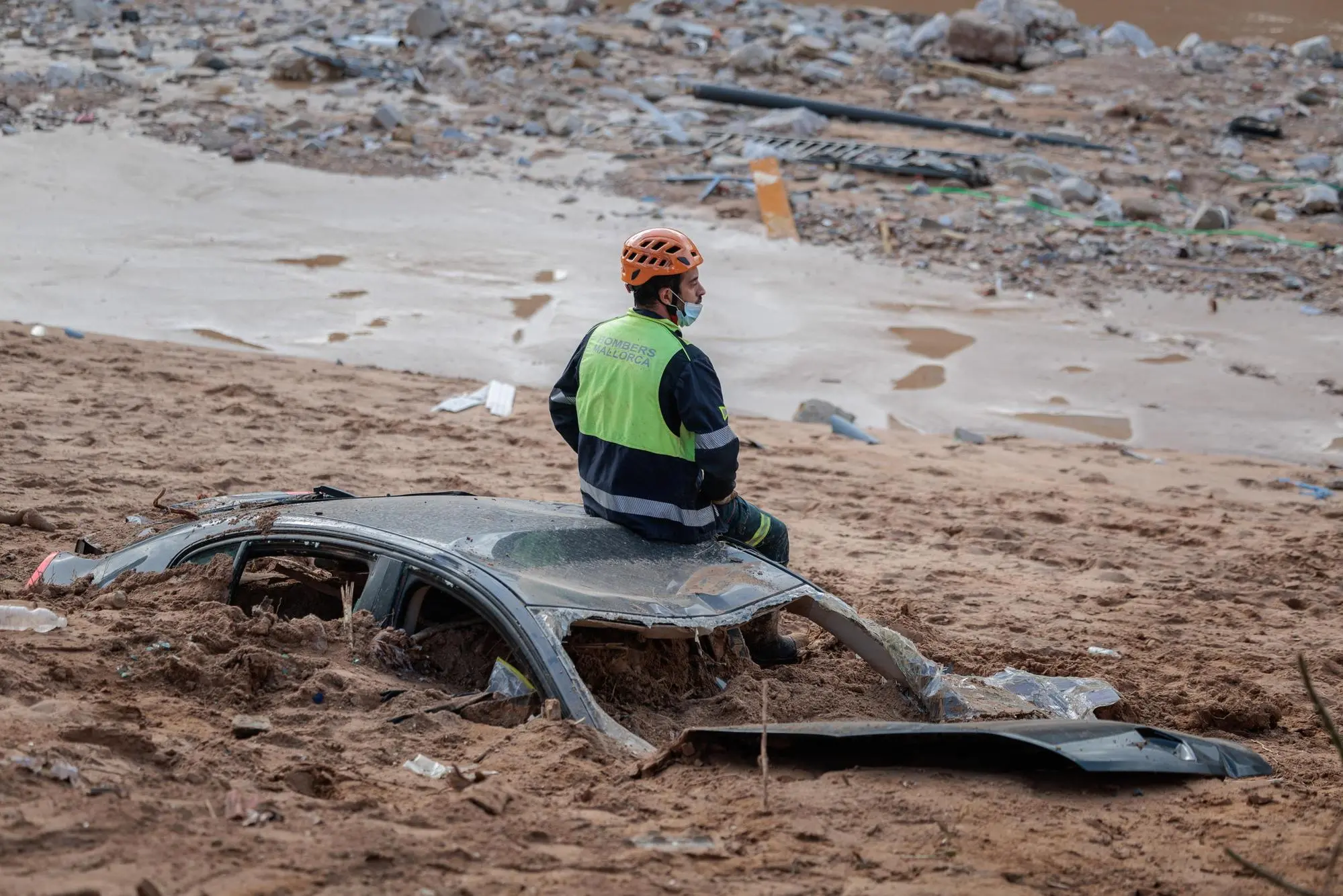 La devastazione a Paiporta