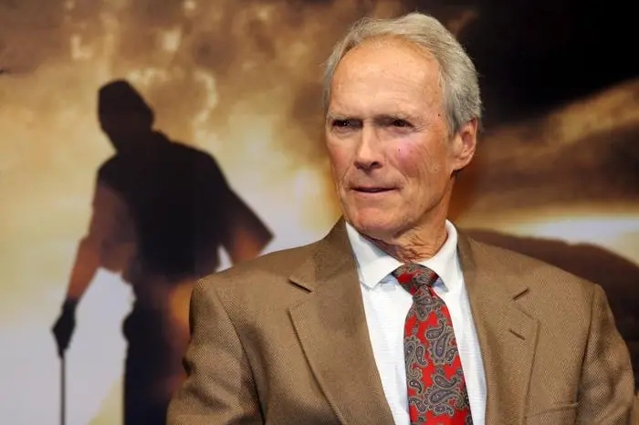 US film director Clint Eastwood at the Japan premier press conference of the movie Letters From Iwo Jima in Tokyo, Thursday 16 November, 2006. The Clint Eastwood directed movie opens in Japanese cinemas December 9th. ANSA/EVERETT KENNEDY BROWN