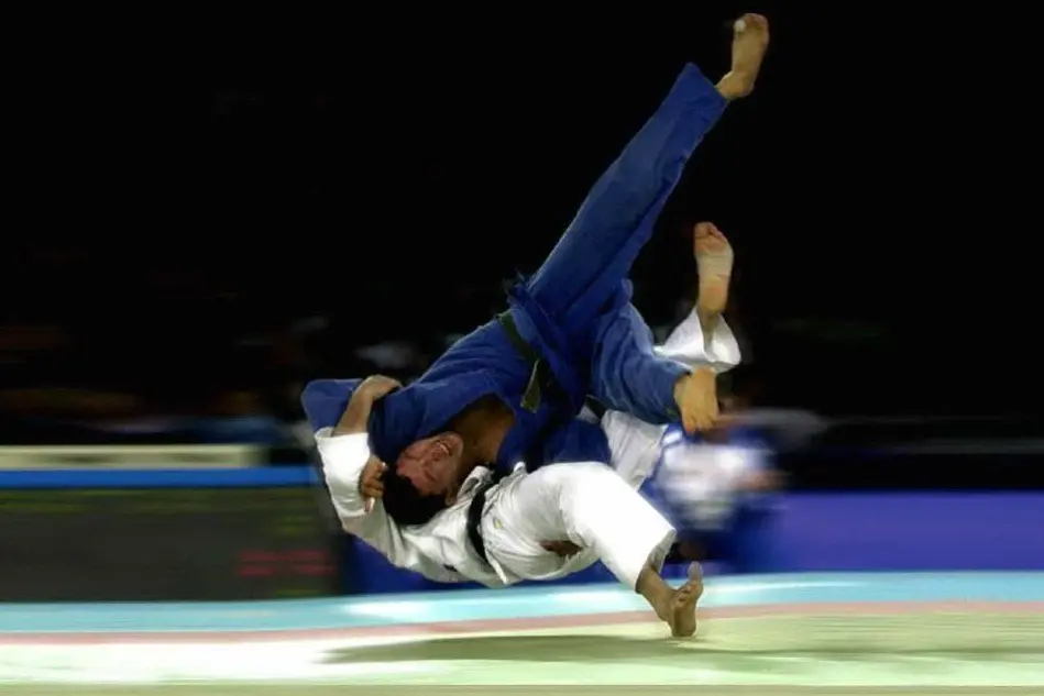 Un incontro di judo
