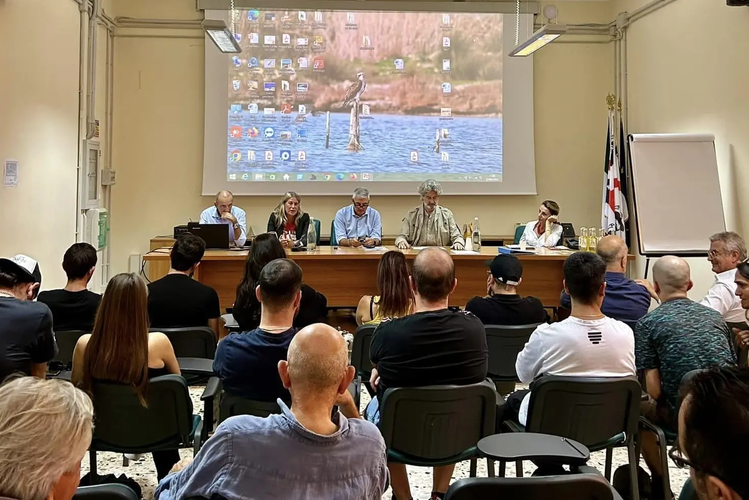L'incontro a Casa Gioiosa (foto Fiori)