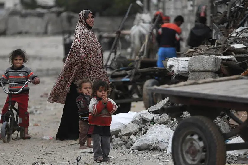 Gaza (foto Ansa/Epa)