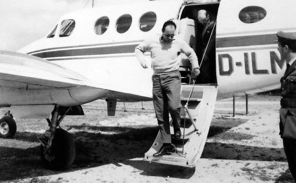 Aga Khan a Vena Fiorita nel 1964 (dai volumi di Nello di Salvo - Satta)