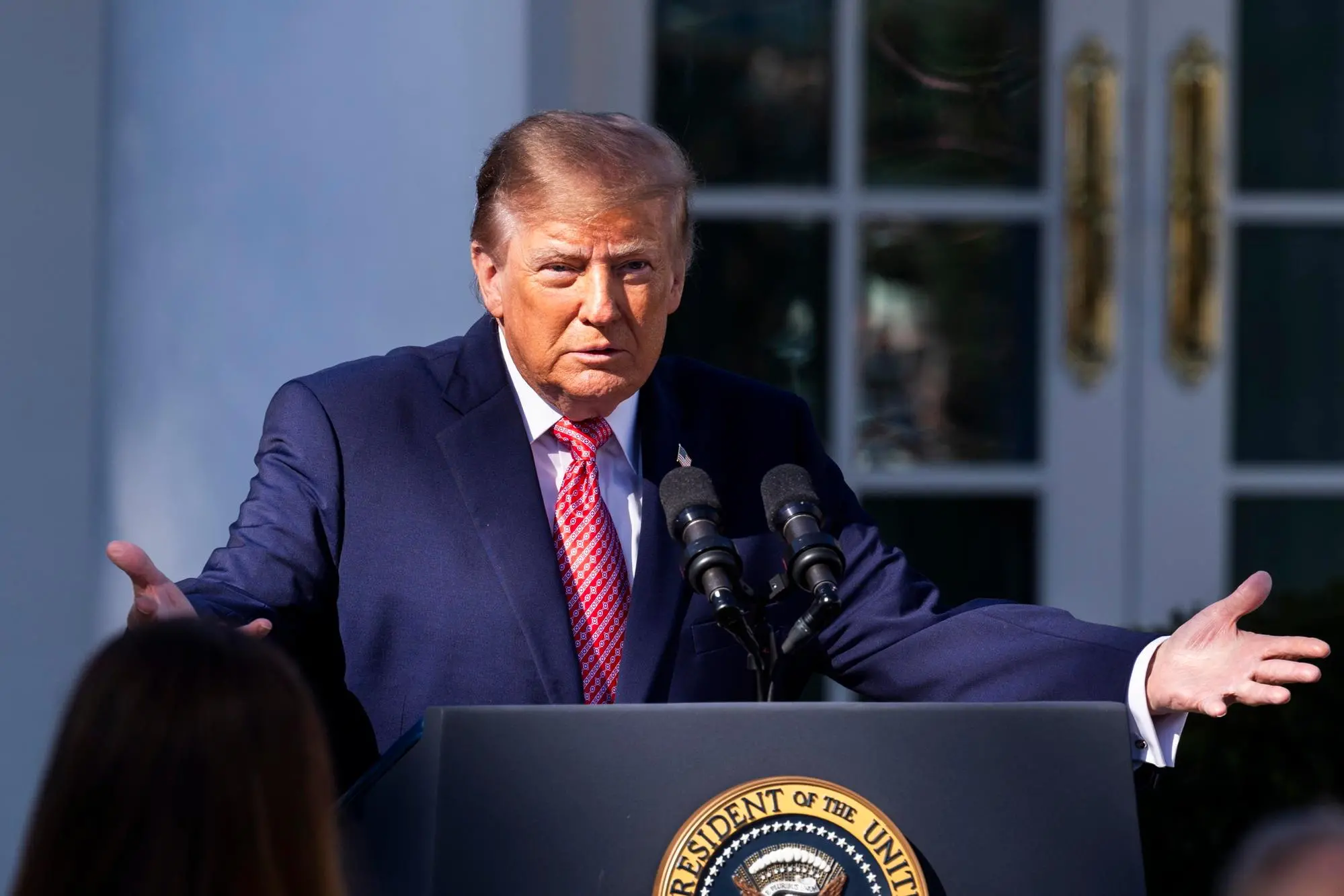Donald Trump EPA/JIM LO SCALZO