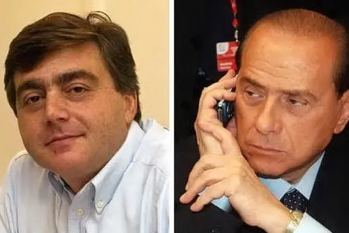 Valter Lavitola e Silvio Berlusconi