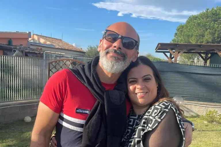 Gianluca Deiana ed Elisabetta Spano