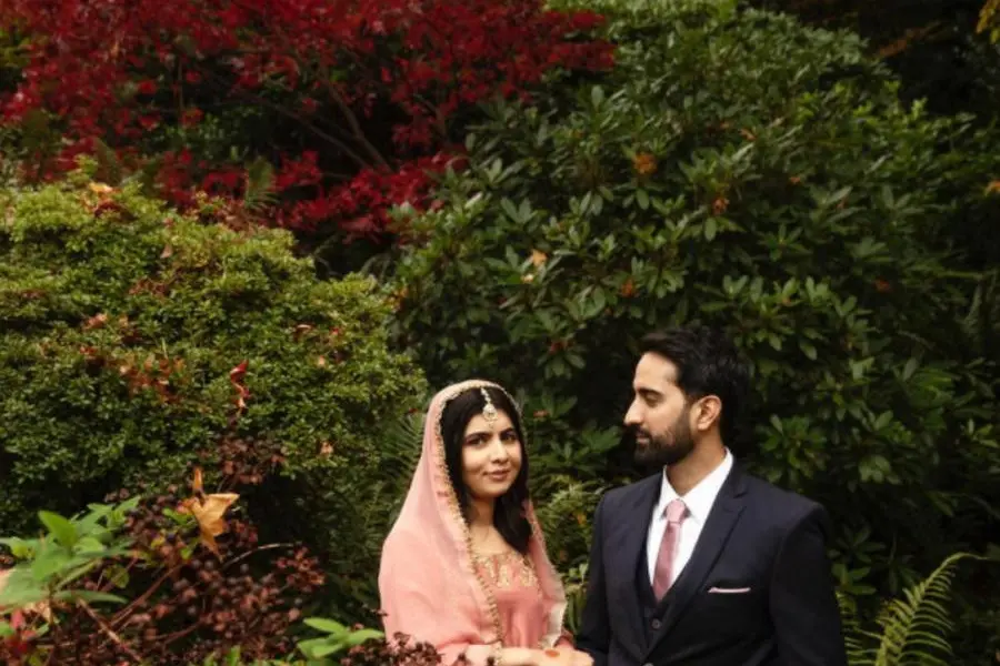 L'annuncio del matrimonio con Asser Malik (Twitter Malala Yousafzai)