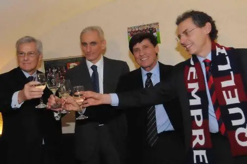 Il nuovo presidente Massimo Zanetti e i nuovi soci