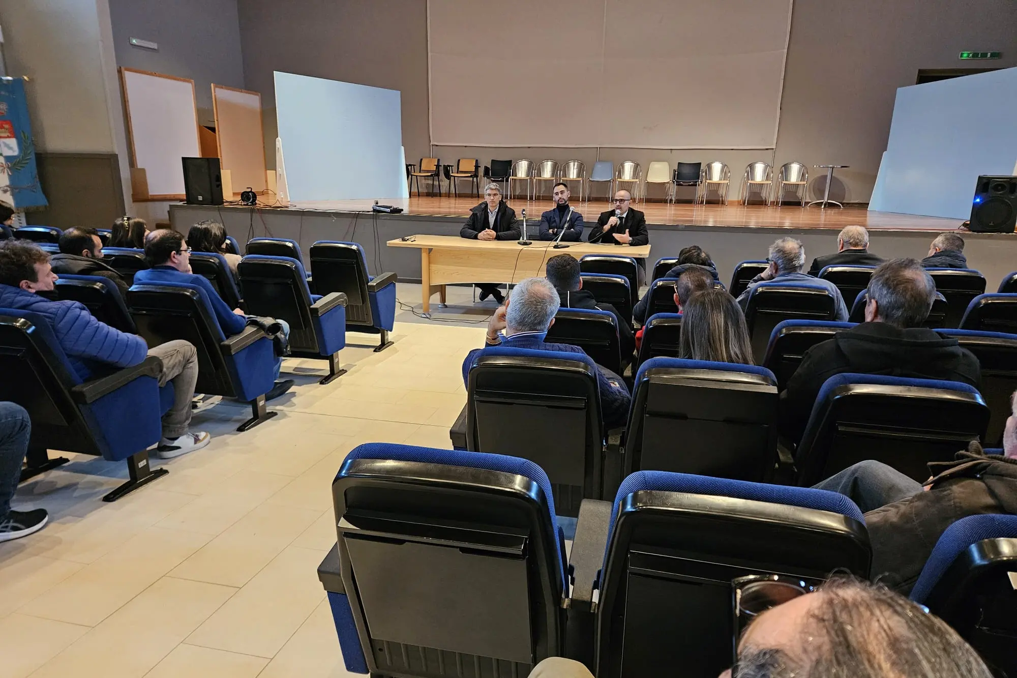 L'incontro con gli operatori (foto concessa)