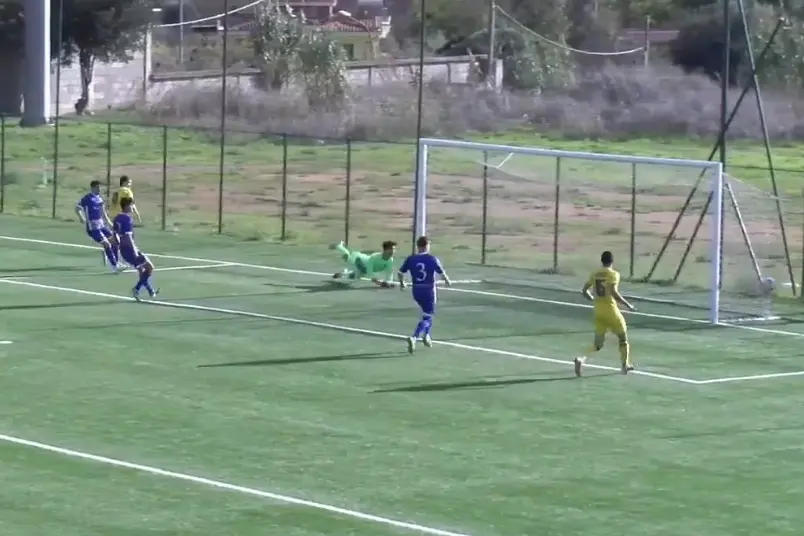 Il primo gol della Cos firmato da Marsilii