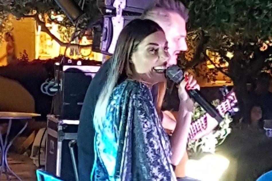 Bianca Atzei a Porto Cervo