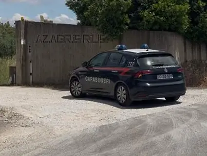 L’ingresso dell’azienda Granella Carni (foto Stefania Piredda)