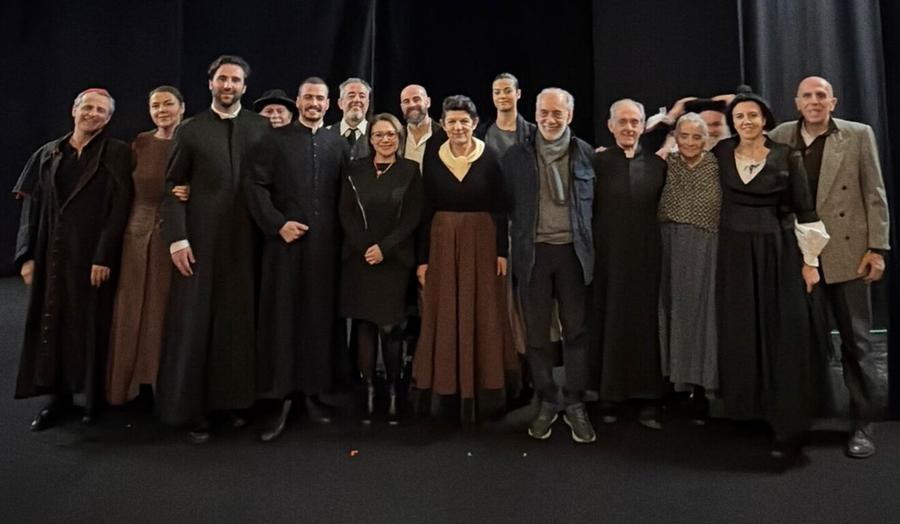 L’assessora Portas promuove lo spettacolo sattiano