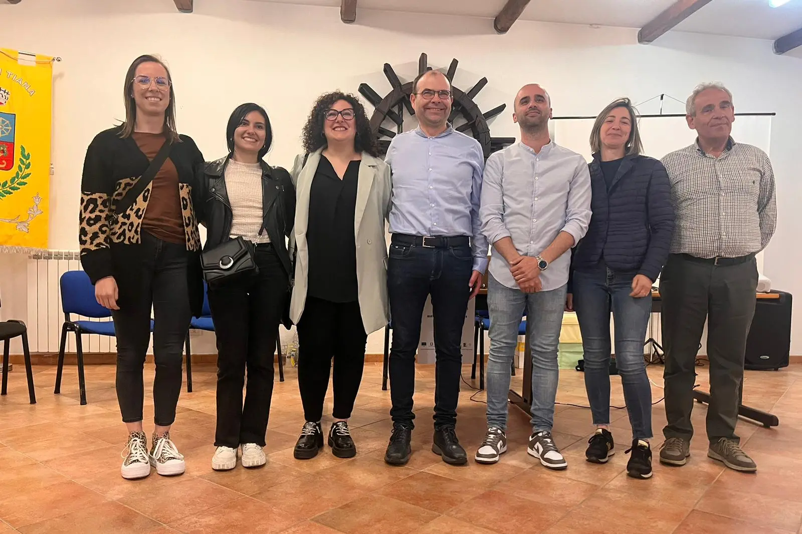 Il nuovo Cda del Gal BMG (Foto Onano)