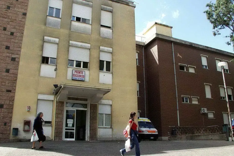 L'ospedale di Ghilarza (Archivio L'Unione Sarda)